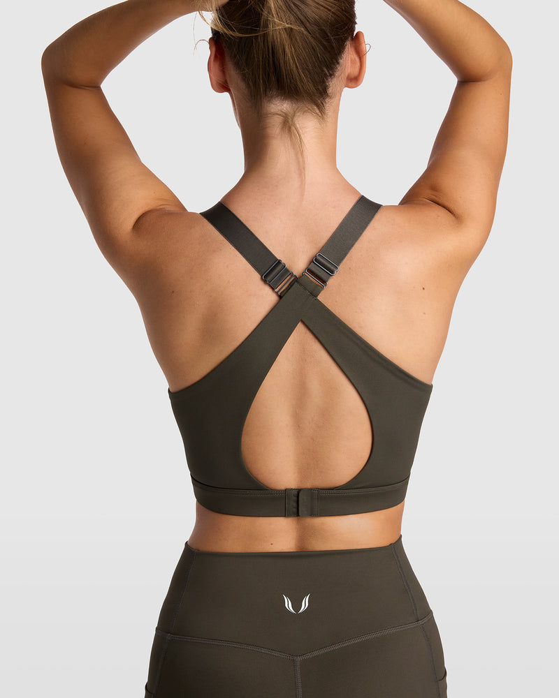 Endure Zip Sports Bra 